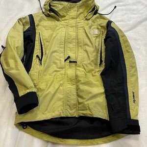 HyVent Yellow and Black Hooded Jacket